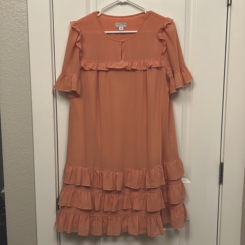 Point Sur Ruffle Dress [8]
